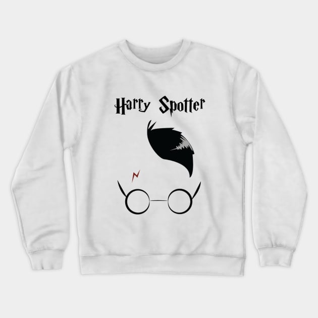 Harry Spotter Crewneck Sweatshirt by guylevy